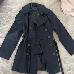 Express windbreaker trench coat